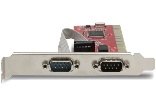 UNITEK 2-Port Serial PCI Card Easy Installation, Automatically Selects IRQ and I