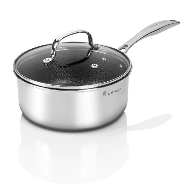 Stnaley Rogers SR-Matrix Non-stick Saucepan with Glass Lid 20cm / 3.0L