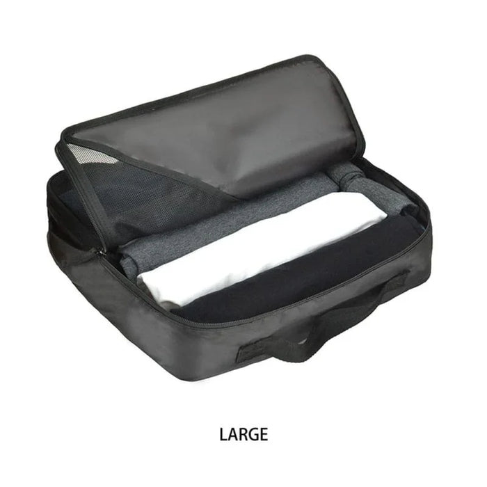 Generation Earth Recycled Packing Cubes Set of 4 – Black - LX2001 - Homewares, Outdoor, Phone Accessories, Cases, Speakers, Headphones + More -