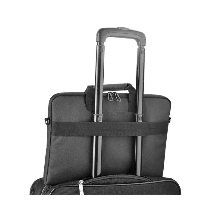 Evol Byron 13.3" - 14.1" Water Resistant Slim Briefcase Black - LX2001 - Homewares, Outdoor, Phone Accessories, Cases, Speakers, Headphones + More -