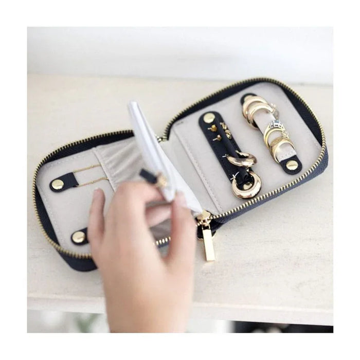 Stackers Compact Jewellery Wallet Navy Blue - LX2001 - Homewares, Outdoor, Phone Accessories, Cases, Speakers, Headphones + More -