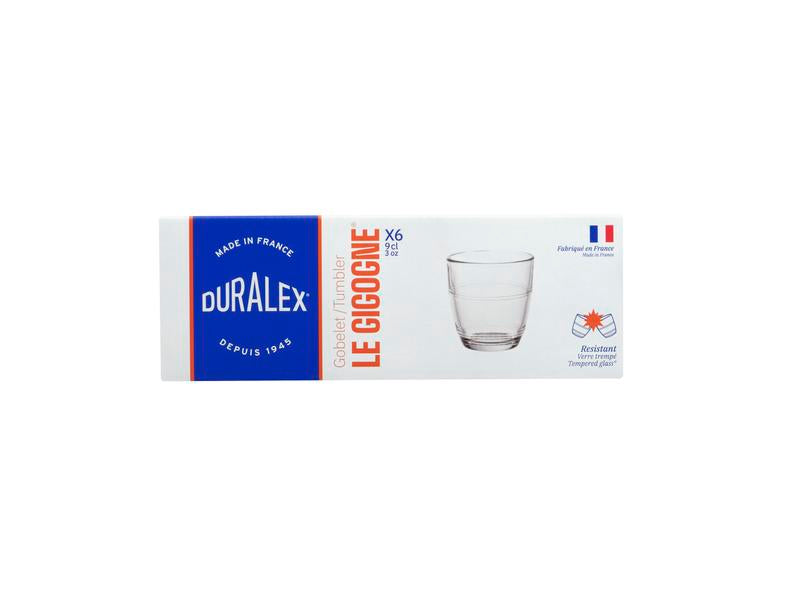 Duralex Gigogne Tumbler 90ml - Set 6