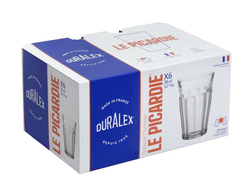 Duralex Picardie Hi Ball Tumbler 360ml - Set 6