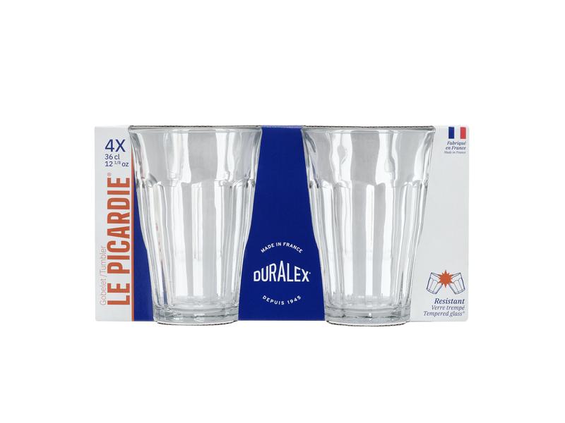 Duralex Picardie Hi Ball Tumbler 360ml - Set 4