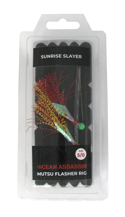 Ocean Assassin Sunrise Slayer Mutsu Flasher Rig - 5/0
