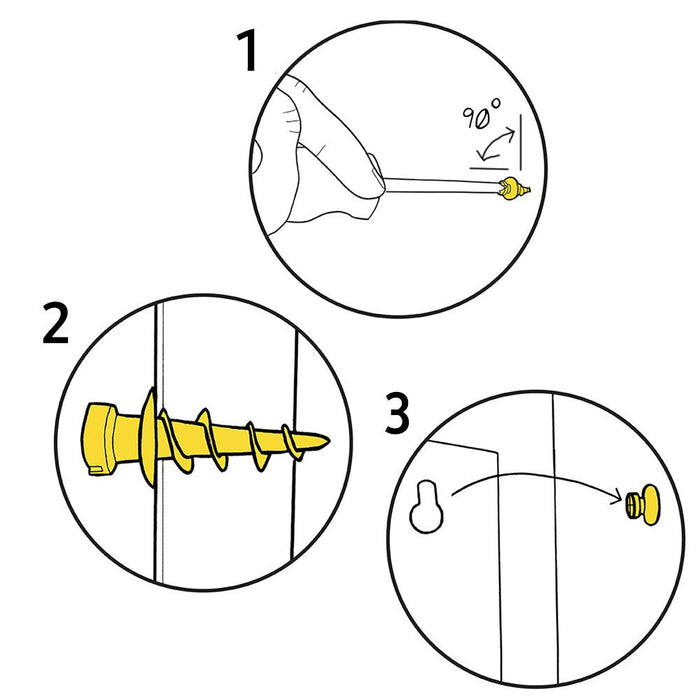 DecoScrews Under the Roof Decorating 3-100141 Deco Screw Nickel Sampler Pack