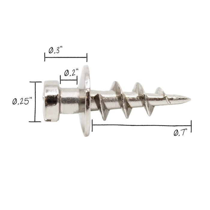 DecoScrews Under the Roof Decorating 3-100141 Deco Screw Nickel Sampler Pack