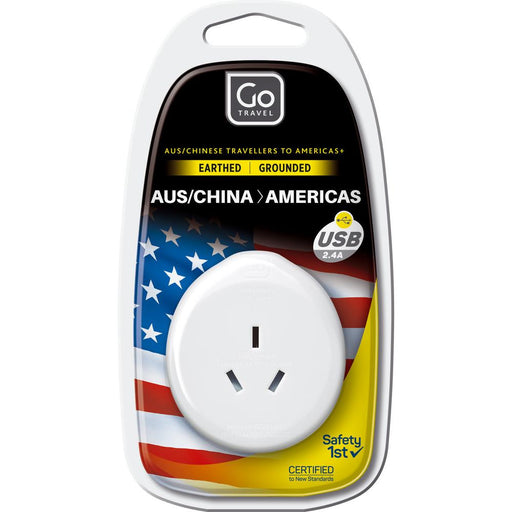 Go Travel Outbound Usa Travel Adaptor (5/100)