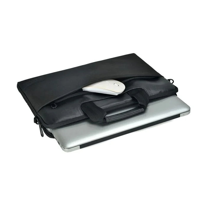 Evol Byron 13.3" - 14.1" Water Resistant Slim Briefcase Black - LX2001 - Homewares, Outdoor, Phone Accessories, Cases, Speakers, Headphones + More -