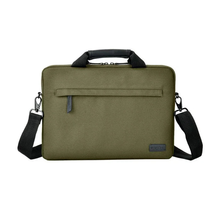 Generation Earth 13.3"-14.1" Laptop Slim Line Briefcase – Olive - LX2001 - Homewares, Outdoor, Phone Accessories, Cases, Speakers, Headphones + More -