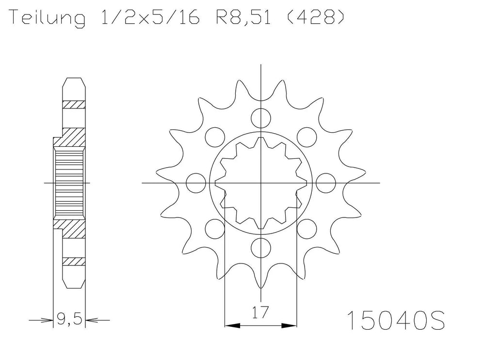 SPROCKET FRONT MOTO-MASTER MADE IN HOLLAND KTM 85SX 03-17 105SX 04-11 HUSQVARNA TC85 14-17 13T - LX2001 - Homewares, Outdoor, Phone Accessories, Cases, Speakers, Headphones + More -