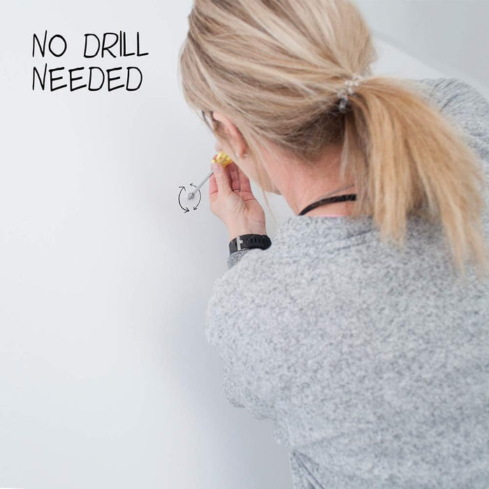 DecoScrews Under the Roof Decorating 100154 Picture Screws, Nickel, 14