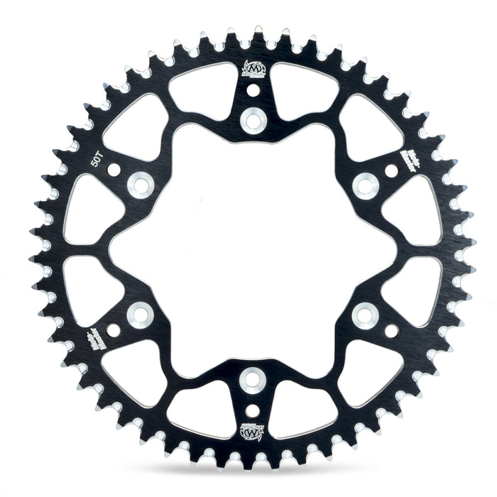 Sprocket Rear Moto Master Aluminium 50T Black Gas Gas Mc65 Husqvarna Tc65 Ktm 65