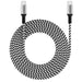 Microdia Execable Tweed Pd100W 2.6M Usb-C To Usb-C Cable - Zebra - LX2001 - Homewares, Outdoor, Phone Accessories, Cases, Speakers, Headphones + More -
