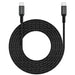 Microdia Execable Tweed Pd100W 2.6M Usb-C To Usb-C Cable - Charcoal - LX2001 - Homewares, Outdoor, Phone Accessories, Cases, Speakers, Headphones + More -