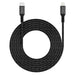Microdia Execable Tweed Pd60W 2.6M Usb-C To Lightning Cable - Charcoal - LX2001 - Homewares, Outdoor, Phone Accessories, Cases, Speakers, Headphones + More -