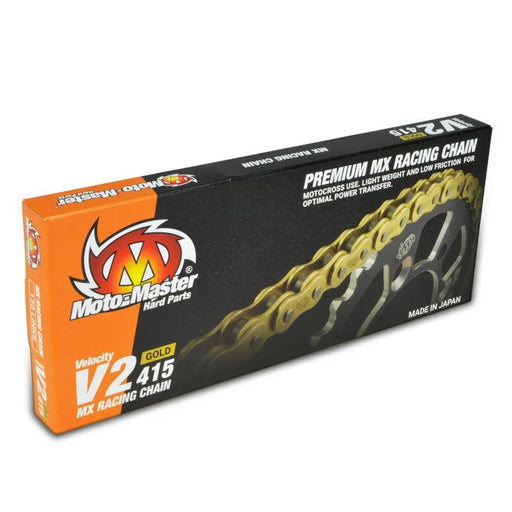 CHAIN 415 - 130 LINK GOLD MOTO-MASTER V2 CHAIN - LX2001 - Homewares, Outdoor, Phone Accessories, Cases, Speakers, Headphones + More -