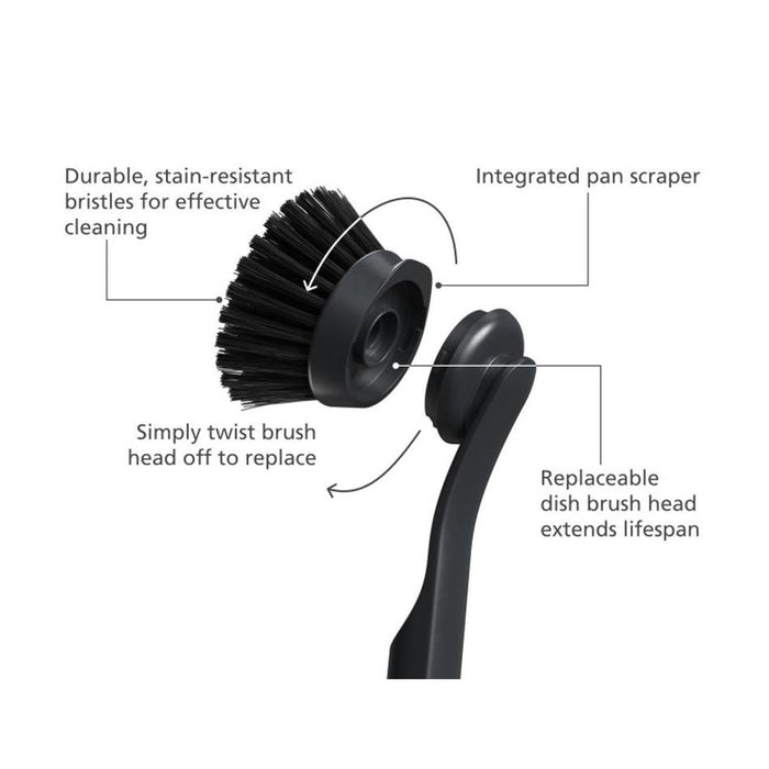 Joseph Joseph SinkTech Dish brush with replacement head