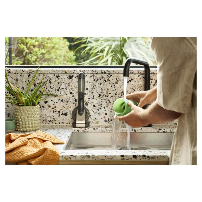 Joseph Joseph SinkTech Soap-Dispensing Dish Brush with Storage Stand