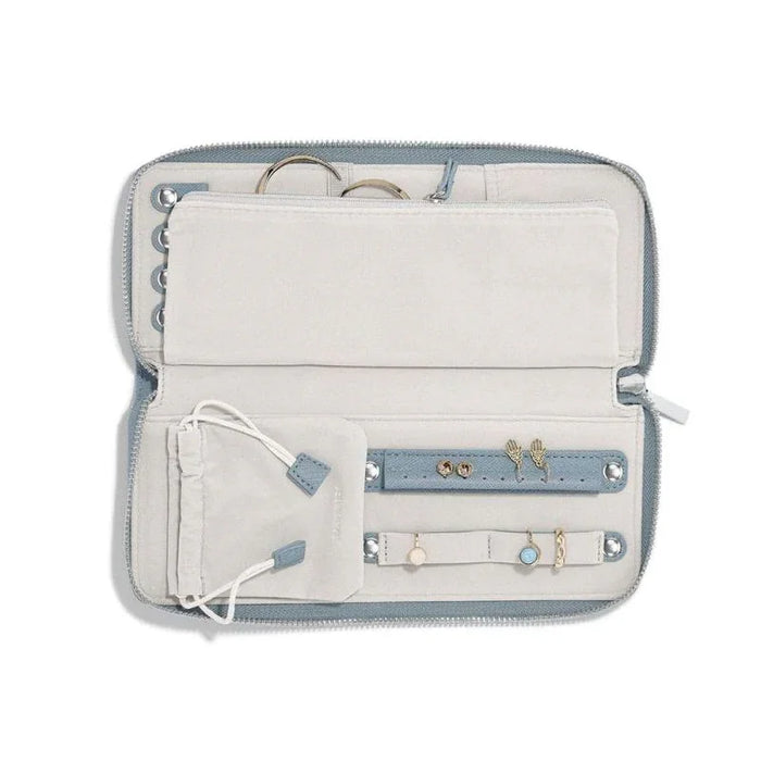 Stackers Jewellery Wallet Dusky Blue - LX2001 - Homewares, Outdoor, Phone Accessories, Cases, Speakers, Headphones + More -