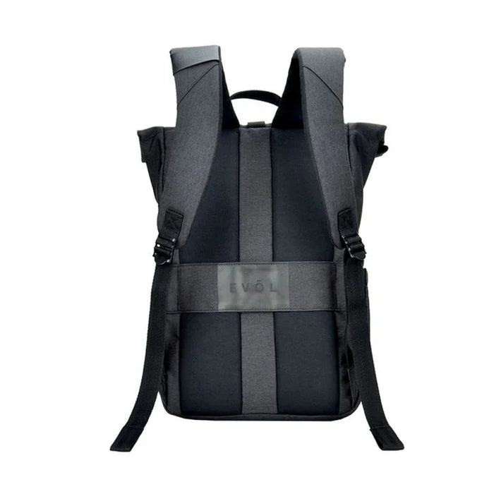 Evol Hampton 15.6" - 16" Laptop Backpack Charcoal Grey - LX2001 - Homewares, Outdoor, Phone Accessories, Cases, Speakers, Headphones + More -