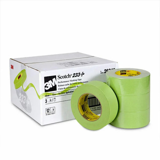 3M 233+ Scotch Masking Tape 48Mm - 12 Rolls Pack - LX2001 - Homewares, Outdoor, Phone Accessories, Cases, Speakers, Headphones + More -