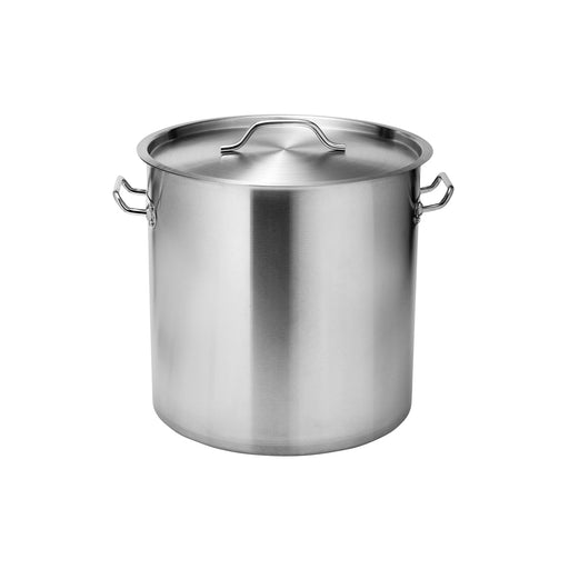 Force stainless steel Stockpot with Lid 400x400mm / 50.0Lt
