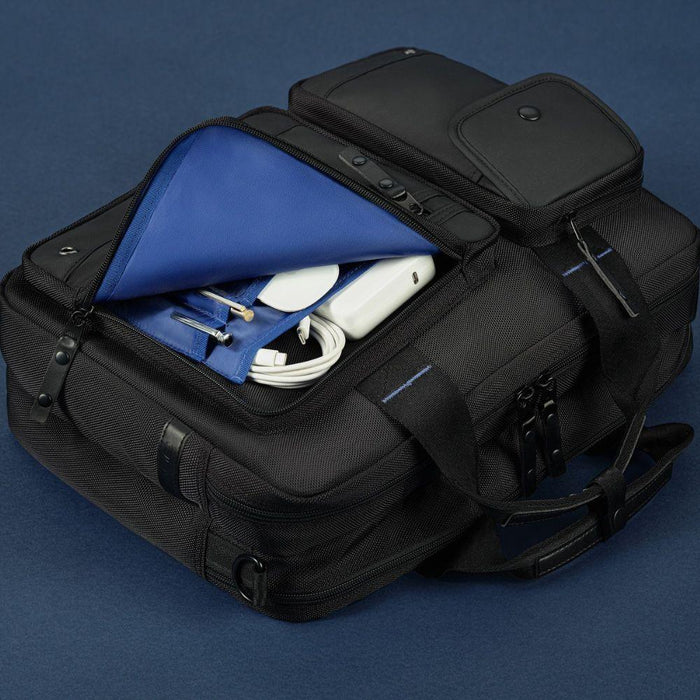 Agva15.6" - 16" Resilient Double Zip Briefcase – Black - LX2001 - Homewares, Outdoor, Phone Accessories, Cases, Speakers, Headphones + More -
