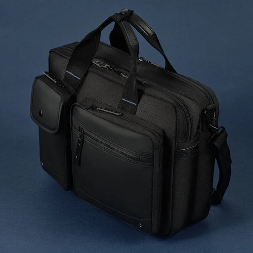 Agva15.6" - 16" Resilient Double Zip Briefcase – Black - LX2001 - Homewares, Outdoor, Phone Accessories, Cases, Speakers, Headphones + More -