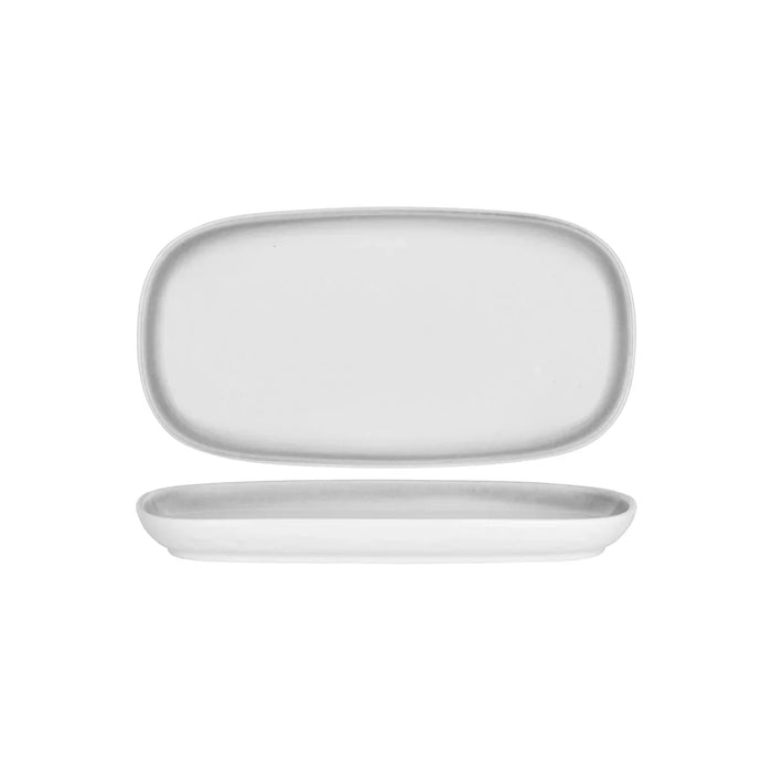 Tablekraft Frosted Steel Rectangular Coupe Platter 350x186x20mm - LX2001 - Homewares, Outdoor, Phone Accessories, Cases, Speakers, Headphones + More -