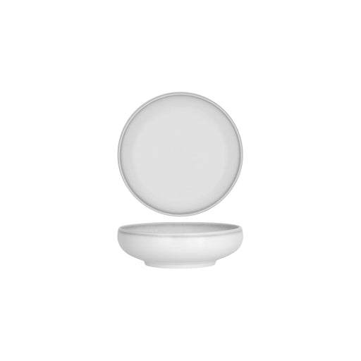 Tablekraft Frosted Steel Round Deep Coupe Bowl 185mm / 800ml