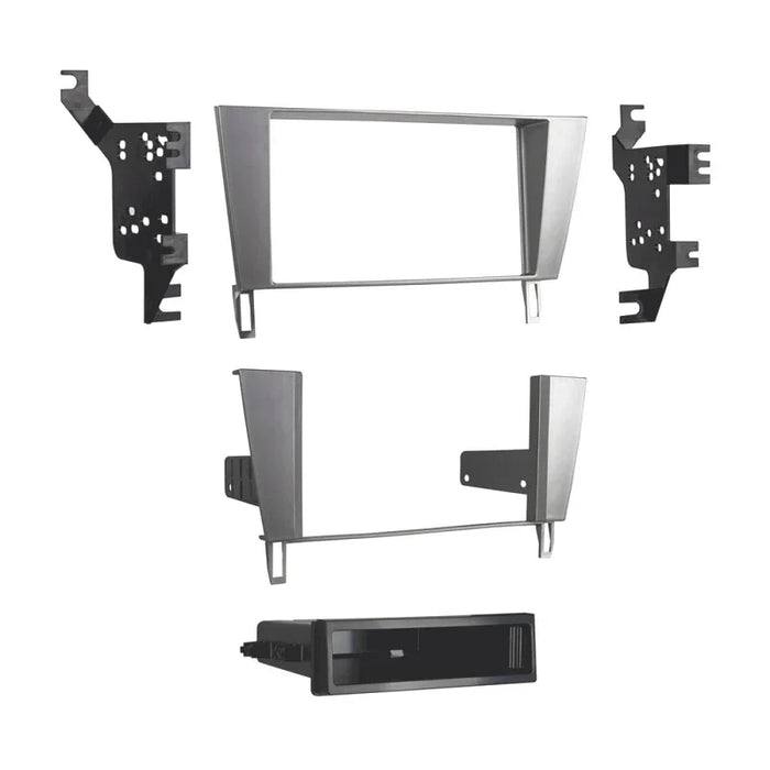 fitting kit (Compatible with Lexus) sc430 2002 - 2010 din & double din silver - LX2001 - Homewares, Outdoor, Phone Accessories, Cases, Speakers, Headphones + More -