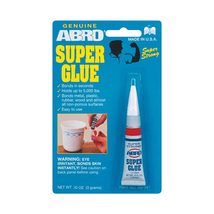 Super Glue Abro 3Gm - LX2001 - Homewares, Outdoor, Phone Accessories, Cases, Speakers, Headphones + More -