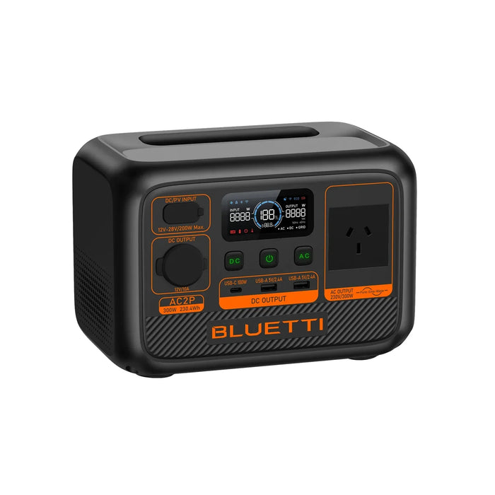 Bluetti Ac2P Portable Power Station | 300W 230Wh - LX2001 - Homewares, Outdoor, Phone Accessories, Cases, Speakers, Headphones + More -