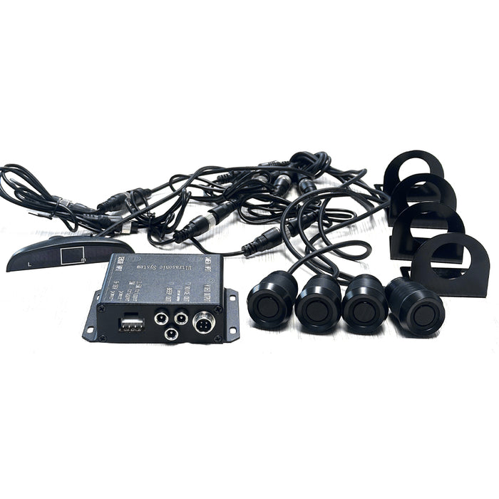 Avs Reverse 4X Parking Metal Sensor With Buzzer & Display For Bus & Truck (Non W