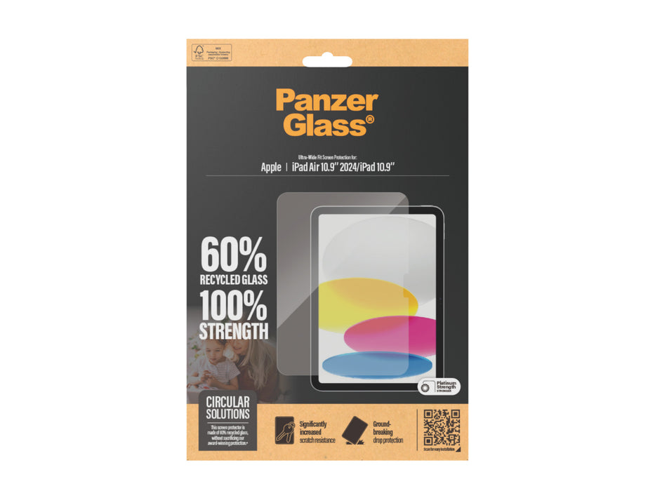 Apple PanzerGlass UltraWide Fit iPad Air 11" 6th Gen (2024) Screen Protector