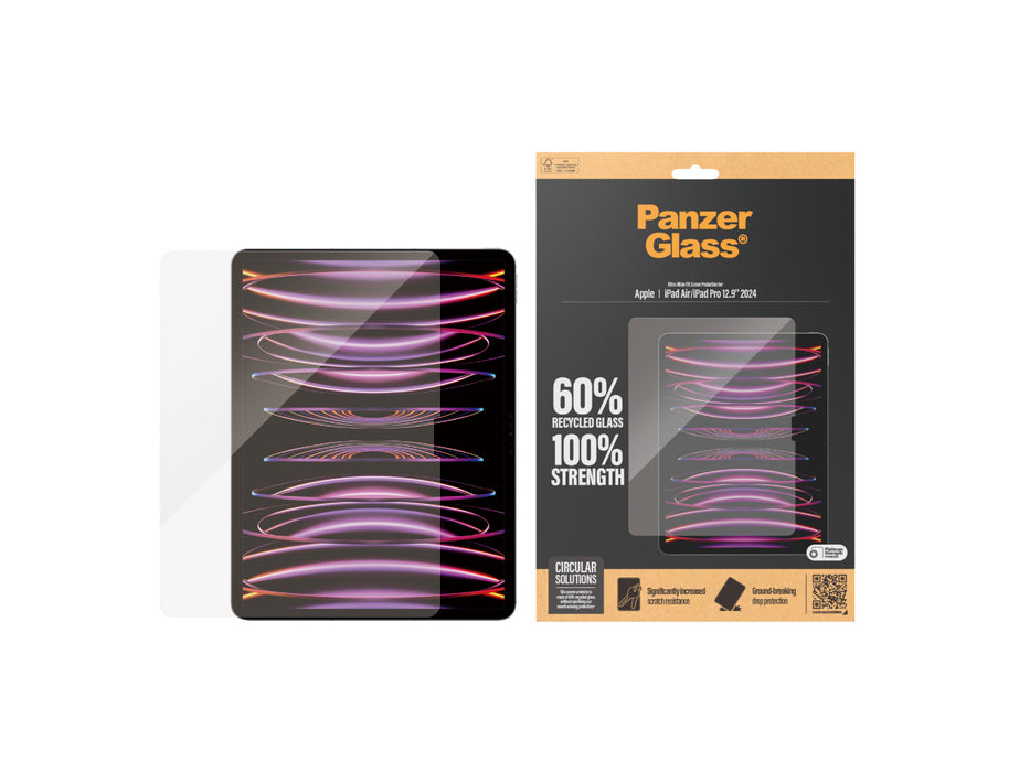 Apple PanzerGlass UltraWide Fit iPad Air 13" (2024) Screen Protector