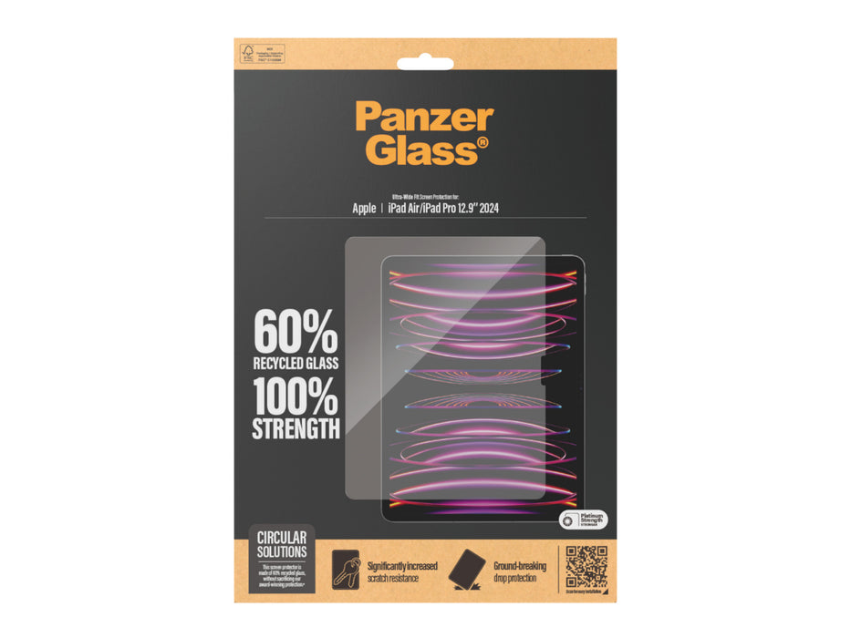 Apple PanzerGlass UltraWide Fit iPad Air 13" (2024) Screen Protector
