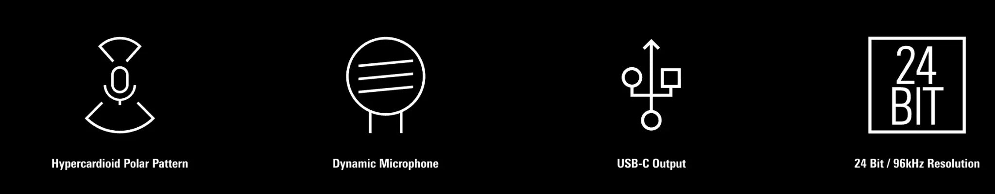 Audio-Technica AT2040USB Hypercardioid Dynamic Podcast Microphone Mic - LX2001 - Homewares, Outdoor, Phone Accessories, Cases, Speakers, Headphones + More -