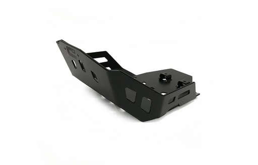 BASH PLATE CROSSPRO 4MM ALUMINIUM KLR650 08-20 BLACK