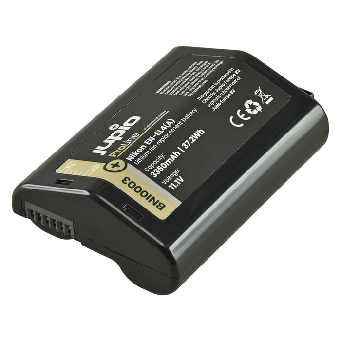 Jupio Camera Battery Nikon Proline En-El4/En-El4A 11.1V 3350Mah