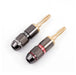 Gold Plated Banana Plug Connectors 4Mm Pair - LX2001 - Homewares, Outdoor, Phone Accessories, Cases, Speakers, Headphones + More -