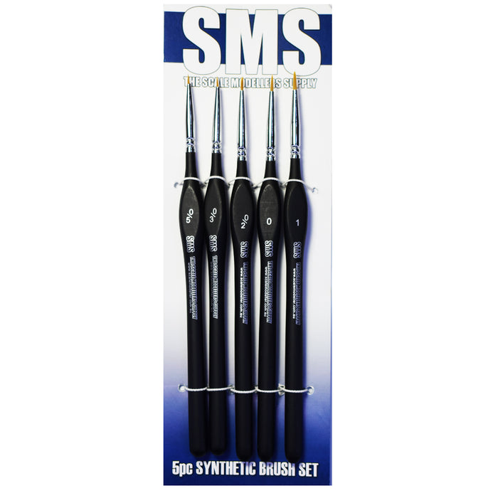 Sms Synthetic Brush Set 5Pc