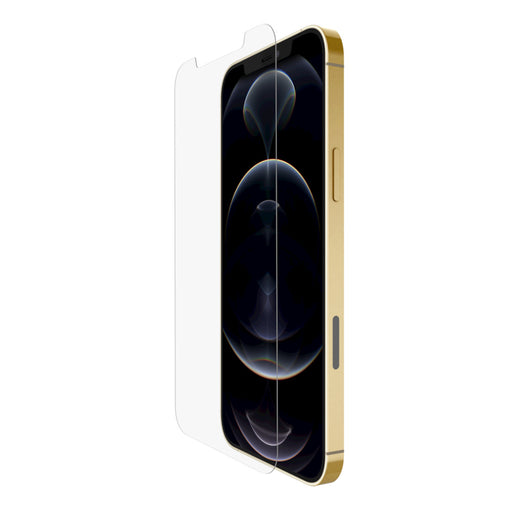 Belkin Apple iPhone 12 Pro Max 6.7" SCREENFORCE™ Anti-Microbial Tempered Glass Screen Protector - Clear OVA023ZZ