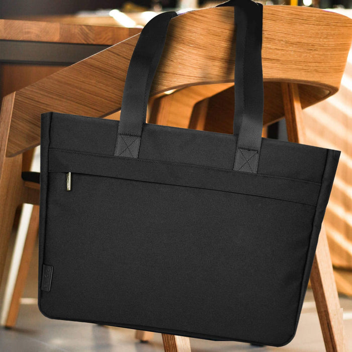 Generation Earth Berlin Recycled 13.3"-14.1" Tote Bag – Black - LX2001 - Homewares, Outdoor, Phone Accessories, Cases, Speakers, Headphones + More -