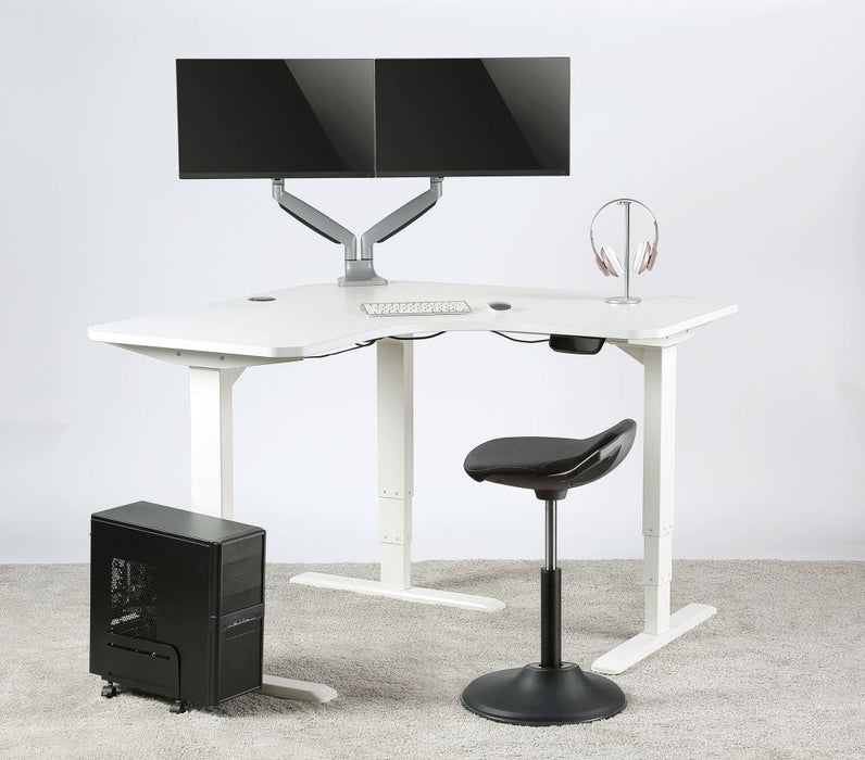 Brateck Table Top - White for M02-33R Corner Sit Stand Standing Desk MP0102-01