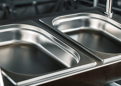 Chef Inox Gastronorm Pan Perforated 1/1 Size 530x325x100mm / 13.7Lt