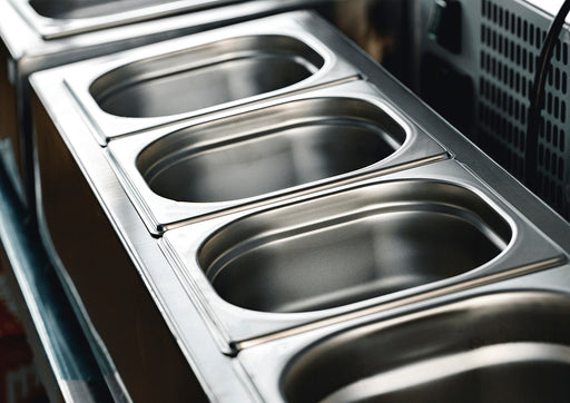 Chef Inox Gastronorm Pan 1/6 Size 176x162x65mm / 1.0Lt