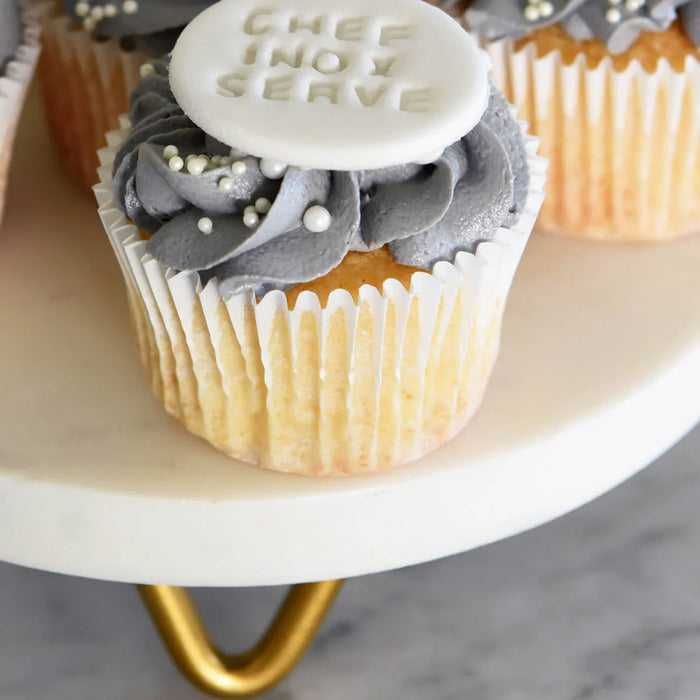 Chef Inox
Serve White Marble Round Display Stand Metal Legs 300x55mm - LX2001 - Homewares, Outdoor, Phone Accessories, Cases, Speakers, Headphones + More -