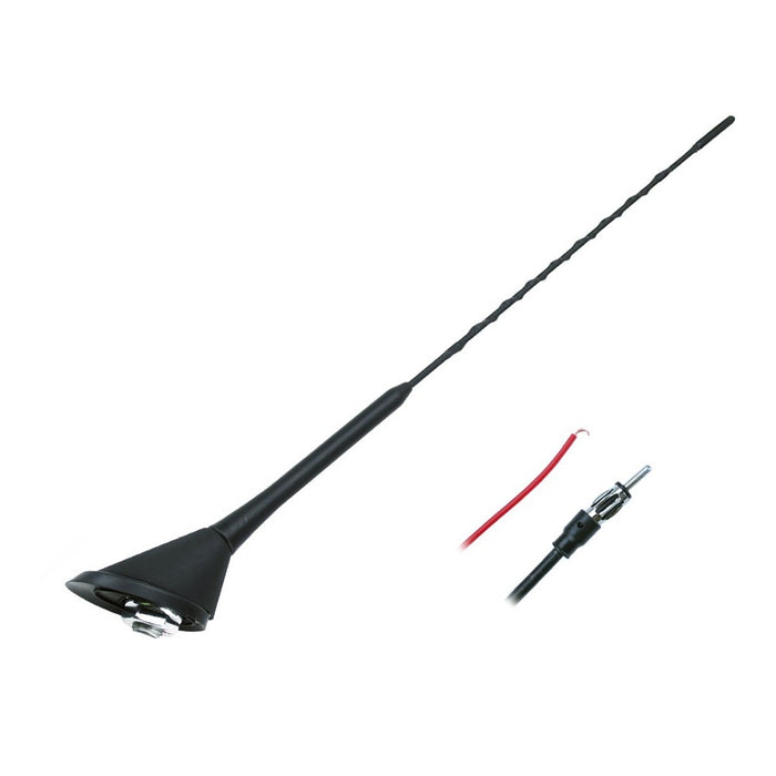 Universal Amplified Roof Mount Mast - Removable Mast